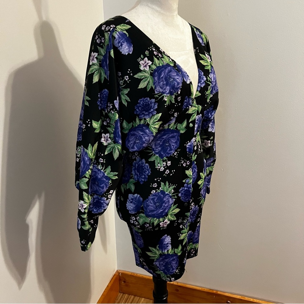 Asos Floral Dress Size 2 View 3